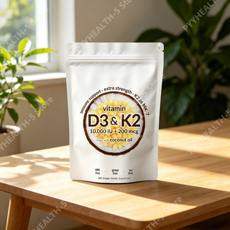 Vitamin D3 K2 Drop - Vitamin D3 K2 Softgels D3 10000