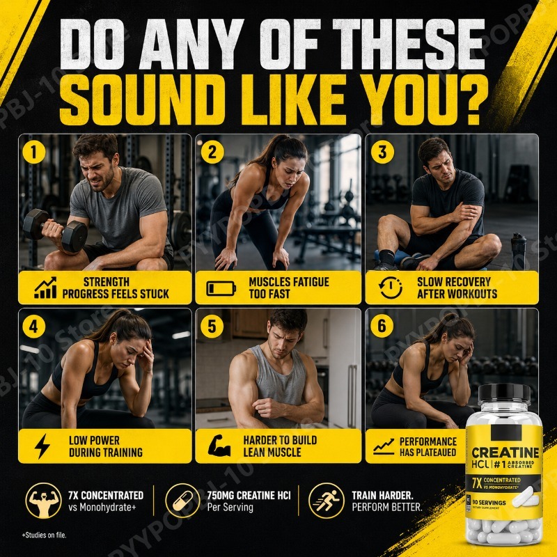 Creatine HCl 750mg 90 Capsules - Creatine Hcl Capsule recension och pris