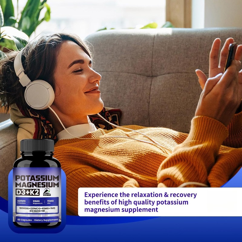 Potassium magnesium zinc capsu - Vitamin D3 K2 Drop recension och pris