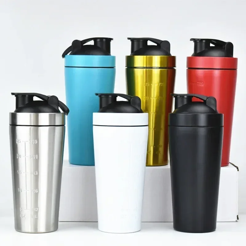 Stainless Steel Protein Shaker - Nutrition For Fitness And Sports recension och pris