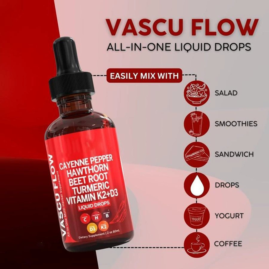 60ML Cayenne Pepper Drops, Liq - Vitamin D3 K2 Drop recension och pris
