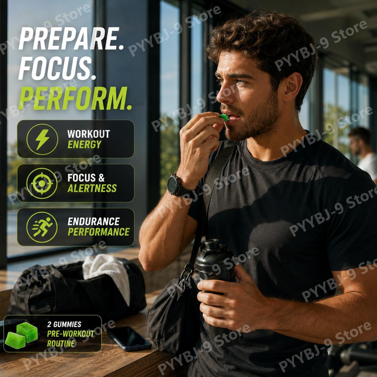 Fitness Nutrition Gummies with - Fitness Nutrition Energy recension och pris