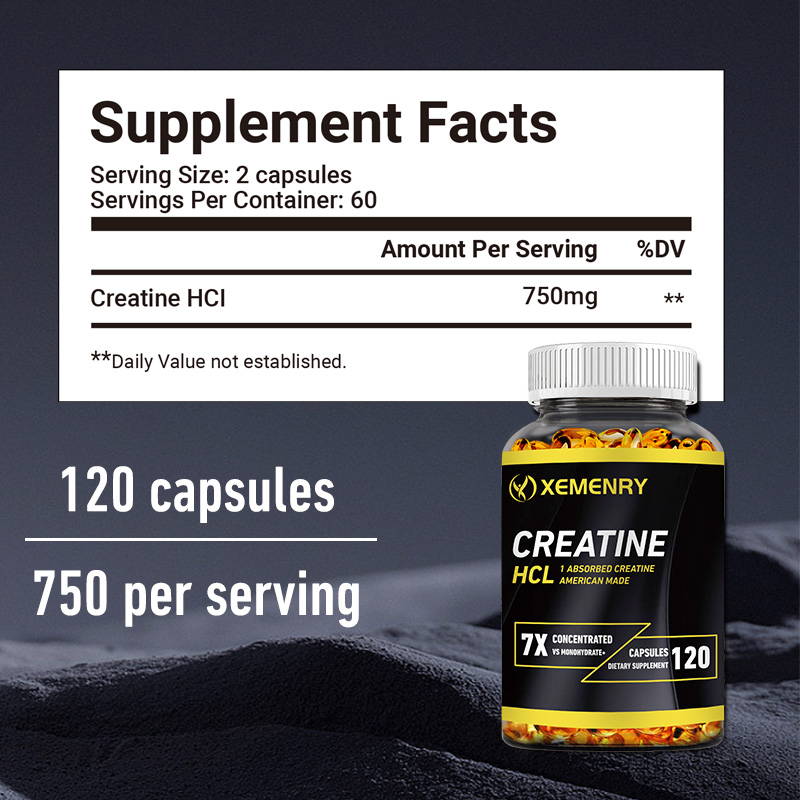 Creatine HCl - Boosts Energy E - Creatine Hcl Capsule recension och pris