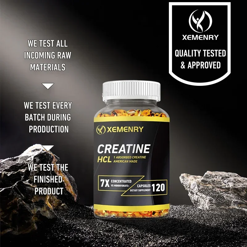 Creatine HCl Capsules - Pre-wo - Creatine Hcl Capsule recension och pris