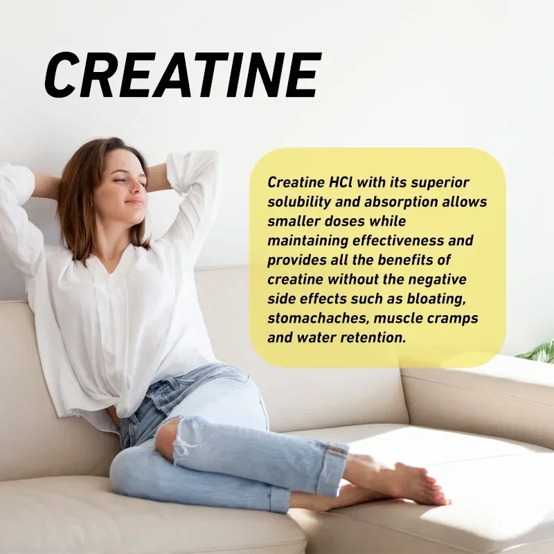 Creatine HCl Capsules - Pre-wo - Creatine Hcl Capsule recension och pris