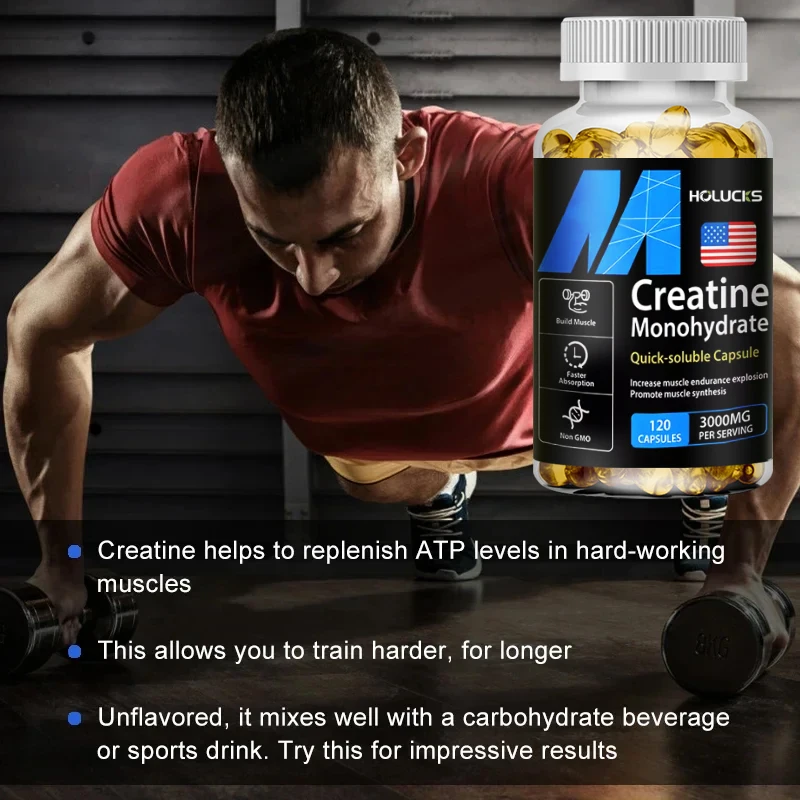 Buy 2 Get 2 Free! Creatine Mon - Creatine Hcl Capsule recension och pris