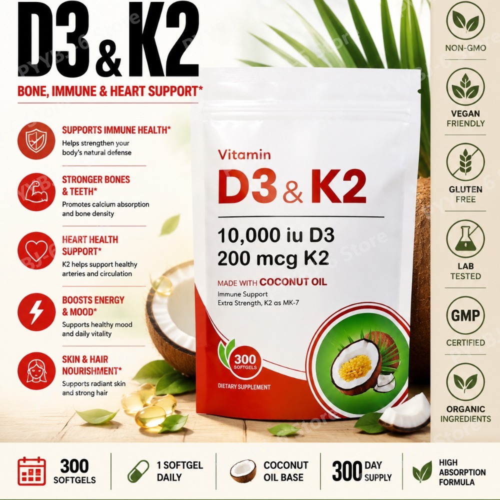Vitamin D3 K2 Supplement 10,00 - Vitamin D3 K2 Drop recension och pris