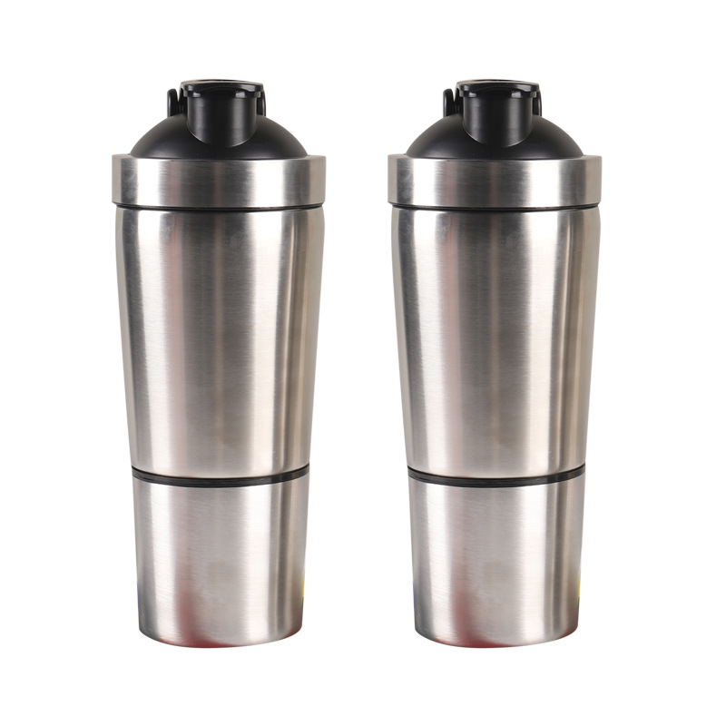 Stainless Steel Protein Shaker - Nutrition For Fitness And Sports recension och pris
