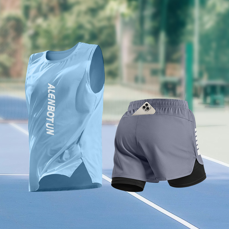 Men Running Sports Set Summer  - Fitness & Nutrition Lab Zapopan recension och pris