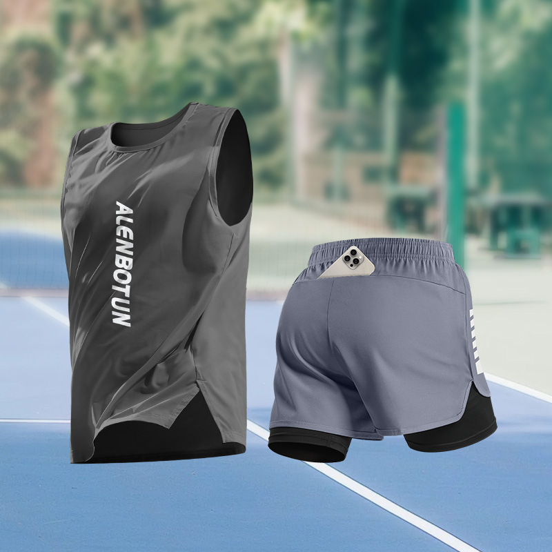 Men Running Sports Set Summer  - Fitness & Nutrition Lab Zapopan recension och pris