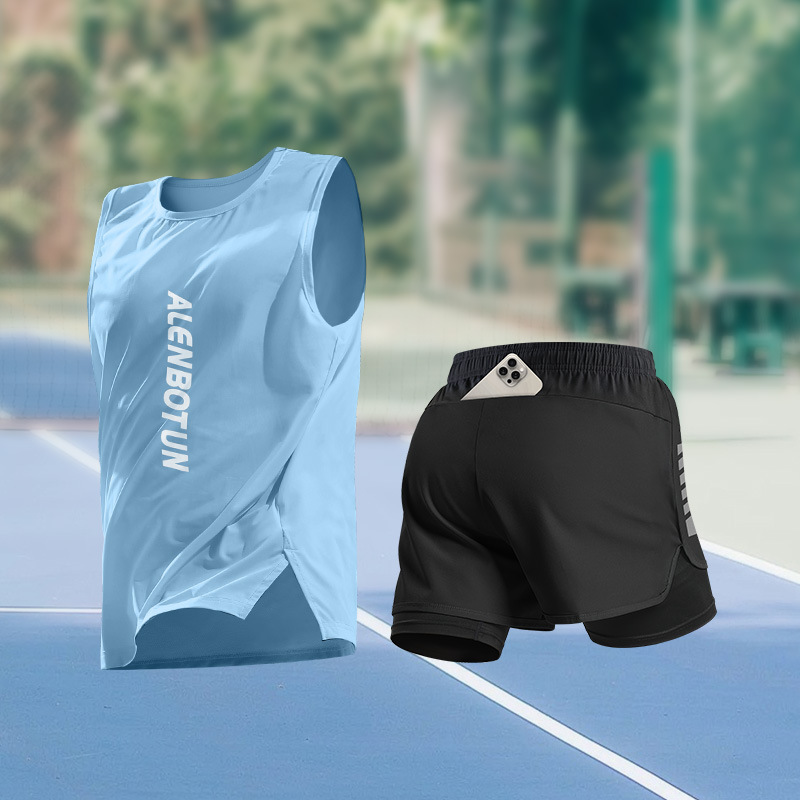 Men Running Sports Set Summer  - Fitness & Nutrition Lab Zapopan recension och pris