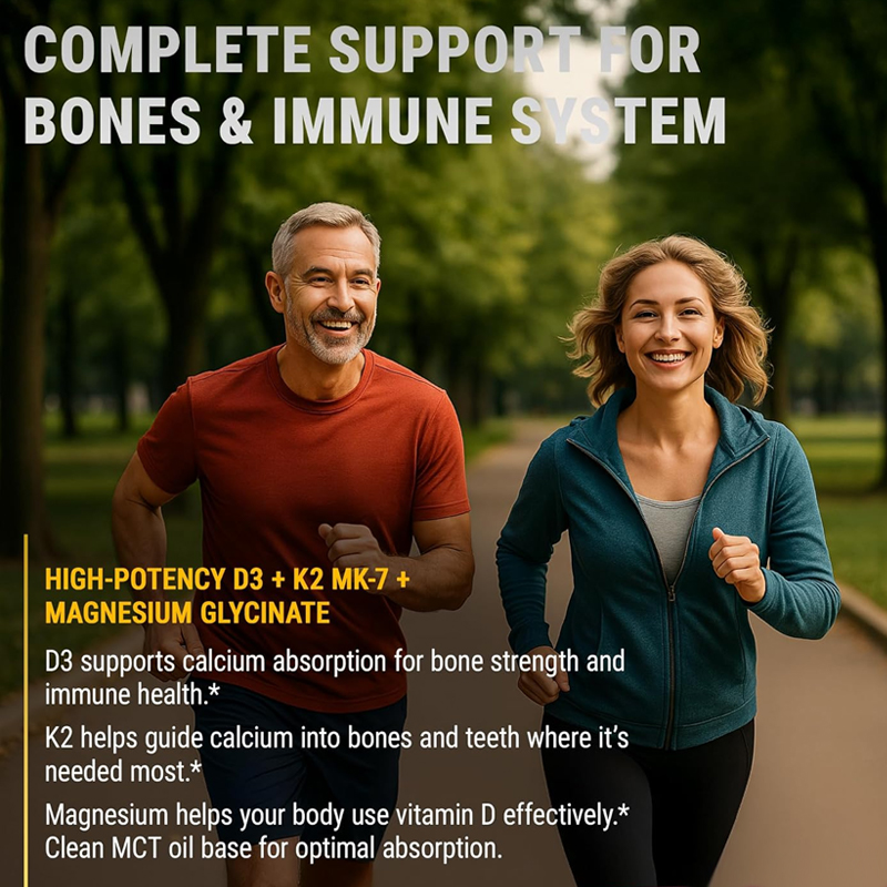 Holucks Vitamin D3+K2 Capsules - Vitamin D3 K2 Drop recension och pris