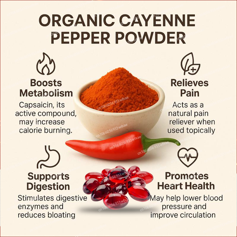 Cayenne Pepper 240 Softgels Su - Vitamin D3 K2 Drop recension och pris