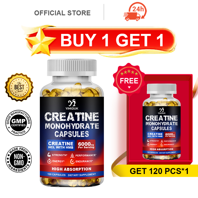 3-in-1 Creatine Monohydrate HC - Creatine Hcl Capsule recension och pris