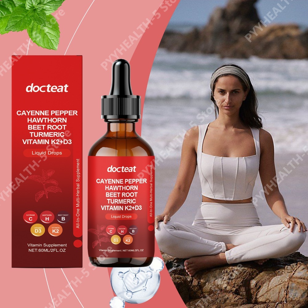 Docteat Vitamin Drops, K2 + D3 - Vitamin D3 K2 Drop recension och pris