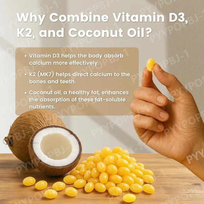 Vitamin D3 K2 Softgels with Co - Vitamin D3 K2 Drop recension och pris
