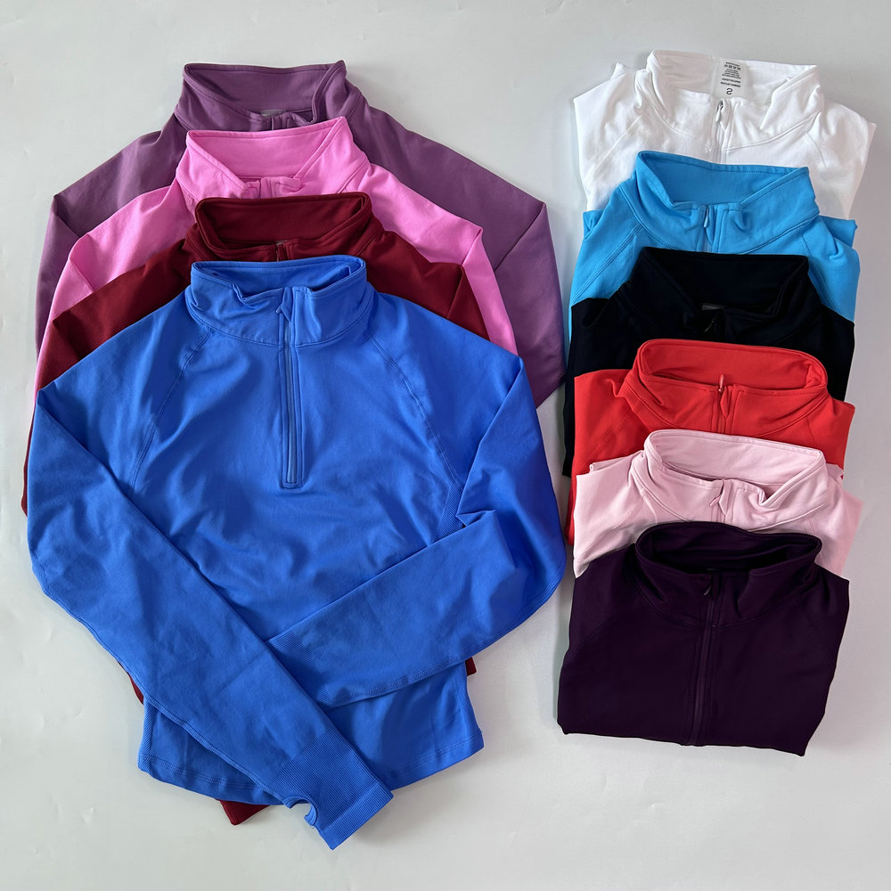 No Logo Yoga Jacket With Half  - Fitness & Nutrition Lab Zapopan recension och pris