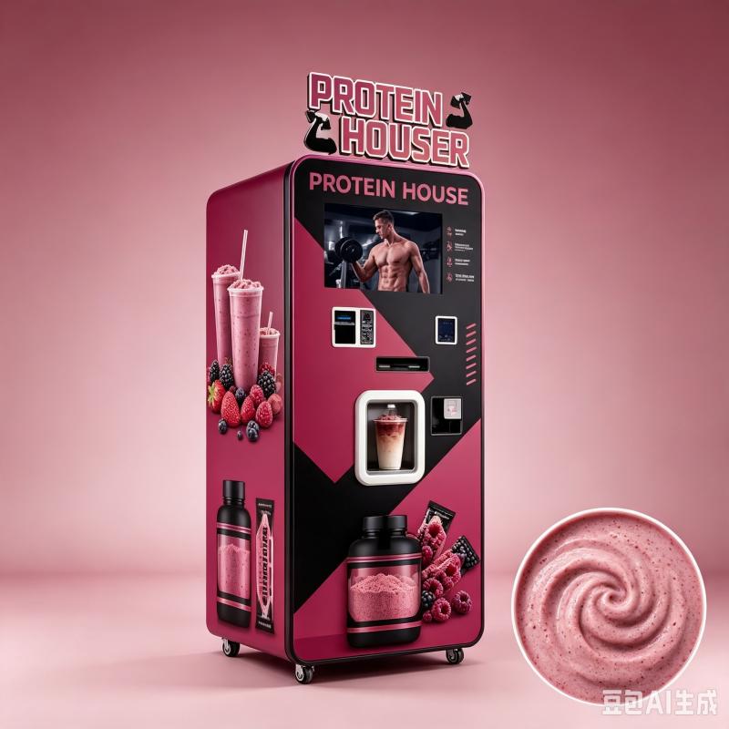 Protein Shake Vending Machine  - Nutrition For Fitness And Sports recension och pris